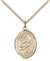St. Perpetua Medal<br/>8272 Oval, Gold Filled