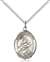 St. Perpetua Medal<br/>8272 Oval, Sterling Silver