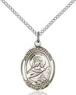 St. Perpetua Medal<br/>8272 Oval, Sterling Silver