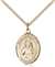 St. Wenceslaus Medal<br/>8273 Oval, Gold Filled