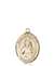 St. Wenceslaus Medal<br/>8273 Oval, 14kt Gold