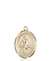 St. Remigius of Reims Medal<br/>8274 Oval, 14kt Gold