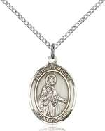 St. Remigius of Reims Medal<br/>8274 Oval, Sterling Silver