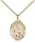 St. James the Lesser Medal<br/>8277 Oval, Gold Filled