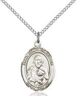 St. James the Lesser Medal<br/>8277 Oval, Sterling Silver