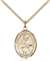 St. Gabriel Possenti Medal<br/>8279 Oval, Gold Filled