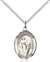 St. Susanna Medal<br/>8280 Oval, Sterling Silver