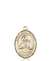 St. John Vianney Medal<br/>8282 Oval, 14kt Gold