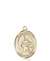 St. Angela Merici Medal<br/>8284 Oval, 14kt Gold