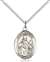 St. Walter of Pontnoise Medal<br/>8285 Oval, Sterling Silver