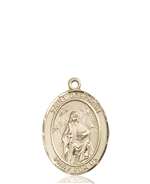 St. Deborah Medal<br/>8286 Oval, 14kt Gold