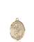 St. Peter Nolasco Medal<br/>8291 Oval, 14kt Gold