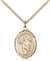 St. Aedan of Ferns Medal<br/>8293 Oval, Gold Filled