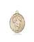 St. Aedan of Ferns Medal<br/>8293 Oval, 14kt Gold