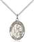 St. Joseph of Arimathea Medal<br/>8300 Oval, Sterling Silver