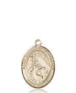 St. Margaret of Cortona Medal<br/>8301 Oval, 14kt Gold