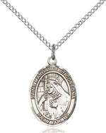 St. Margaret of Cortona Medal<br/>8301 Oval, Sterling Silver