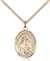 St. Bede the Venerable Medal<br/>8302 Oval, Gold Filled