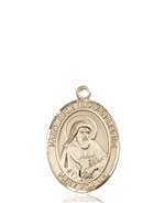 St. Bede the Venerable Medal<br/>8302 Oval, 14kt Gold