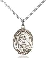 St. Bede the Venerable Medal<br/>8302 Oval, Sterling Silver