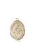 St. Thomas of Villanova Medal<br/>8304 Oval, 14kt Gold