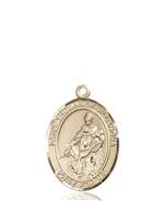 St. Thomas of Villanova Medal<br/>8304 Oval, 14kt Gold