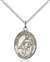 St. Thomas of Villanova Medal<br/>8304 Oval, Sterling Silver