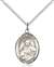 St. Pius X Medal<br/>8305 Oval, Sterling Silver