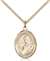 St. Finnian of Clonard Medal<br/>8308 Oval, Gold Filled