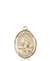 St. Rosalia Medal<br/>8309 Oval, 14kt Gold