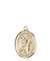 St. Roch Medal<br/>8310 Oval, 14kt Gold