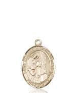 St. Elizabeth of the Visitation Medal<br/>8311 Oval, 14kt Gold