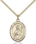 St. Malachy O'More Medal<br/>8316 Oval, Gold Filled