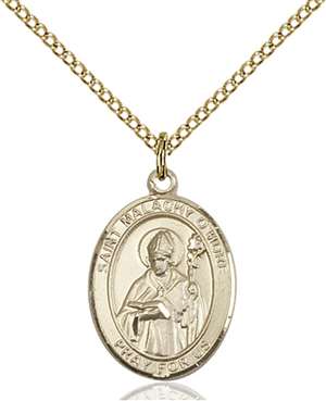 St. Malachy O'More Medal<br/>8316 Oval, Gold Filled