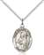 St. Malachy O'More Medal<br/>8316 Oval, Sterling Silver