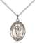 St. Paul of the Cross Medal<br/>8318 Oval, Sterling Silver