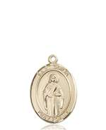 St. Odilia Medal<br/>8319 Oval, 14kt Gold