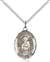 St. Christina the Astonishing Medal<br/>8320 Oval, Sterling Silver