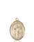 St. Wolfgang Medal<br/>8323 Oval, 14kt Gold