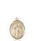 St. Wolfgang Medal<br/>8323 Oval, 14kt Gold