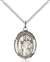 St. Wolfgang Medal<br/>8323 Oval, Sterling Silver