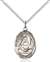 St. Edburga of Winchester Medal<br/>8324 Oval, Sterling Silver