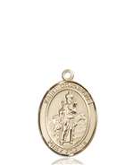 St. Cornelius Medal<br/>8325 Oval, 14kt Gold