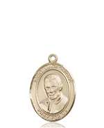 St. Luigi Orione Medal<br/>8326 Oval, 14kt Gold