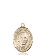 St. Hannibal Medal<br/>8327 Oval, 14kt Gold