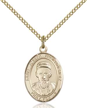 St. Joseph Freinademetz Medal<br/>8329 Oval, Gold Filled