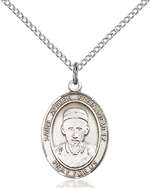 St. Joseph Freinademetz Medal<br/>8329 Oval, Sterling Silver