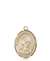 St. Louis Marie De Montfort Medal<br/>8330 Oval, 14kt Gold