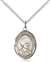 St. Louis Marie De Montfort Medal<br/>8330 Oval, Sterling Silver