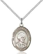 St. Louis Marie De Montfort Medal<br/>8330 Oval, Sterling Silver